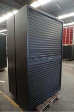 Zwarte archiefkast, roldeurkast, kantoorkast, dossierkast, Huis en Inrichting, Niet ingevuld, Gebruikt, 100 tot 150 cm, Niet ingevuld