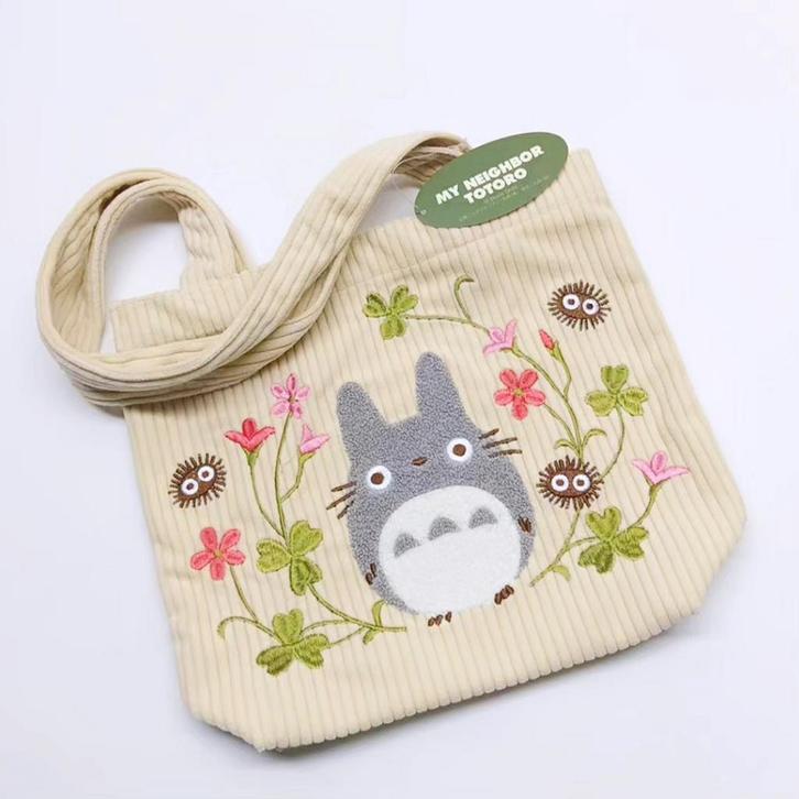 Totoro Tote Bag - Studio Ghibli Geïnspireerd, Sieraden, Tassen en Uiterlijk, Tassen | Damestassen, Nieuw, Shopper, Beige, Ophalen of Verzenden