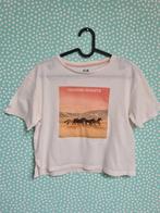 C&A tshirt shirt met korte mouwen wit paarden maat 146/152, Kinderen en Baby's, Kinderkleding | Maat 146, C&A, Meisje, Ophalen of Verzenden