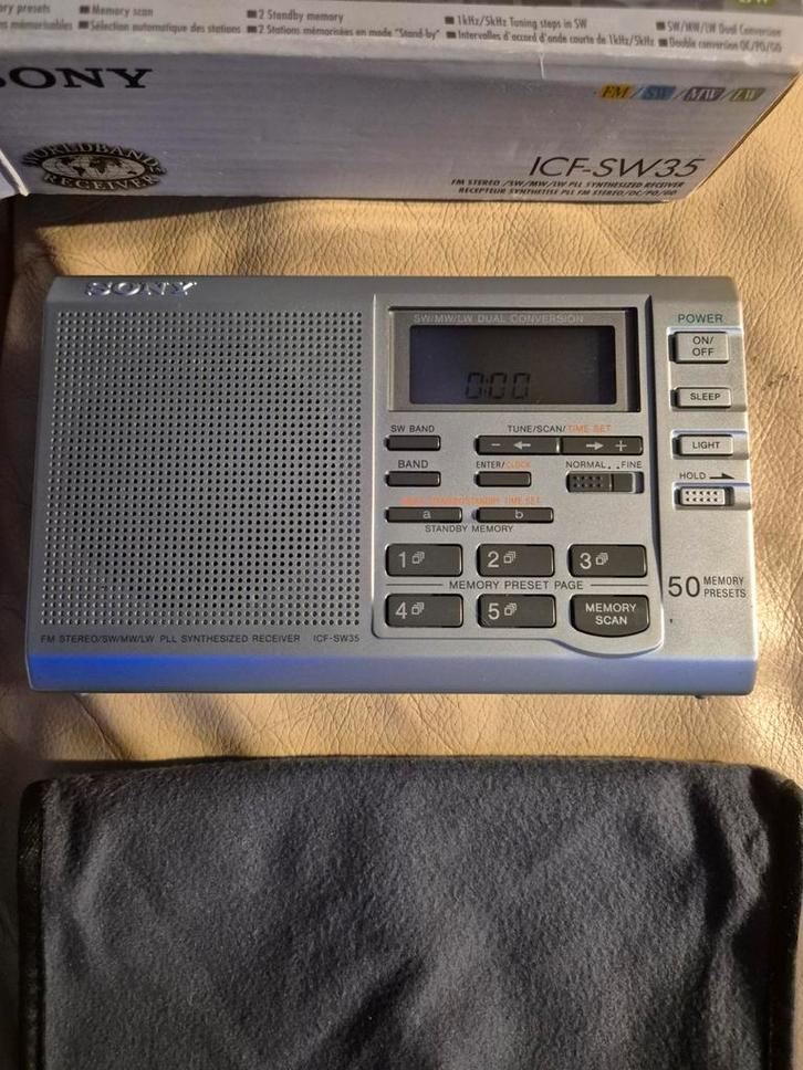 Sony ICF-SW35, Audio, Tv en Foto, Radio's, Wereldontvanger, Ophalen of Verzenden