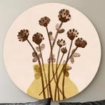 Muurcircle Seemly - Lotte Dirks  - Vase Yellow  - ⌀100cm, Ophalen, Zo goed als nieuw