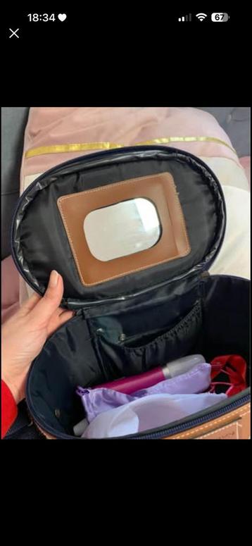 Fabio Lorenzo Make-up Tas Blauw beschikbaar voor biedingen