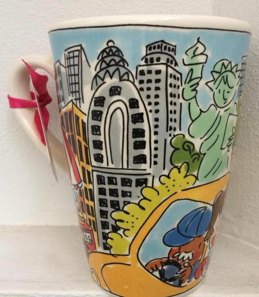 Blond Amsterdam Wereldmok New York, Huis en Inrichting, Keuken | Servies, Blond Amsterdam, Nieuw, Ophalen of Verzenden, Kop(pen) en/of Schotel(s)