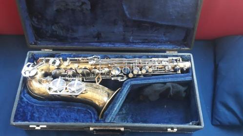 alt saxofoon, Muziek en Instrumenten, Blaasinstrumenten | Saxofoons, Gebruikt, Alt, Met koffer, Ophalen of Verzenden