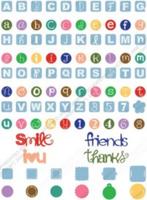Cricut Cartridge; Mini Monograms, Hobby en Vrije tijd, Kaarten | Zelf maken, Ophalen of Verzenden, Zo goed als nieuw, Overige thema's