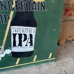 Lagunitas IPA Bier Reclamebord Schilderij 113x124cm, Verzamelen, Ophalen of Verzenden, Zo goed als nieuw, Reclamebord, Plaat of Schild