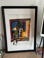 Abstracte Kunst Print Theo Kuijpers - Genummerd 217/250, Ophalen of Verzenden
