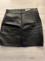 Costes (kunst)leren rok maat S, als nieuw, Zwart, Ophalen of Verzenden, Zo goed als nieuw, Maat 36 (S)