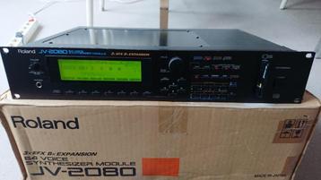 Roland JV-2080 Synthesizer Module + 6 expansion cards beschikbaar voor biedingen