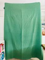Vintage retro deken groen pastel 70s wol, Huis en Inrichting, Woonaccessoires | Plaids en Woondekens, Ophalen of Verzenden, Gebruikt