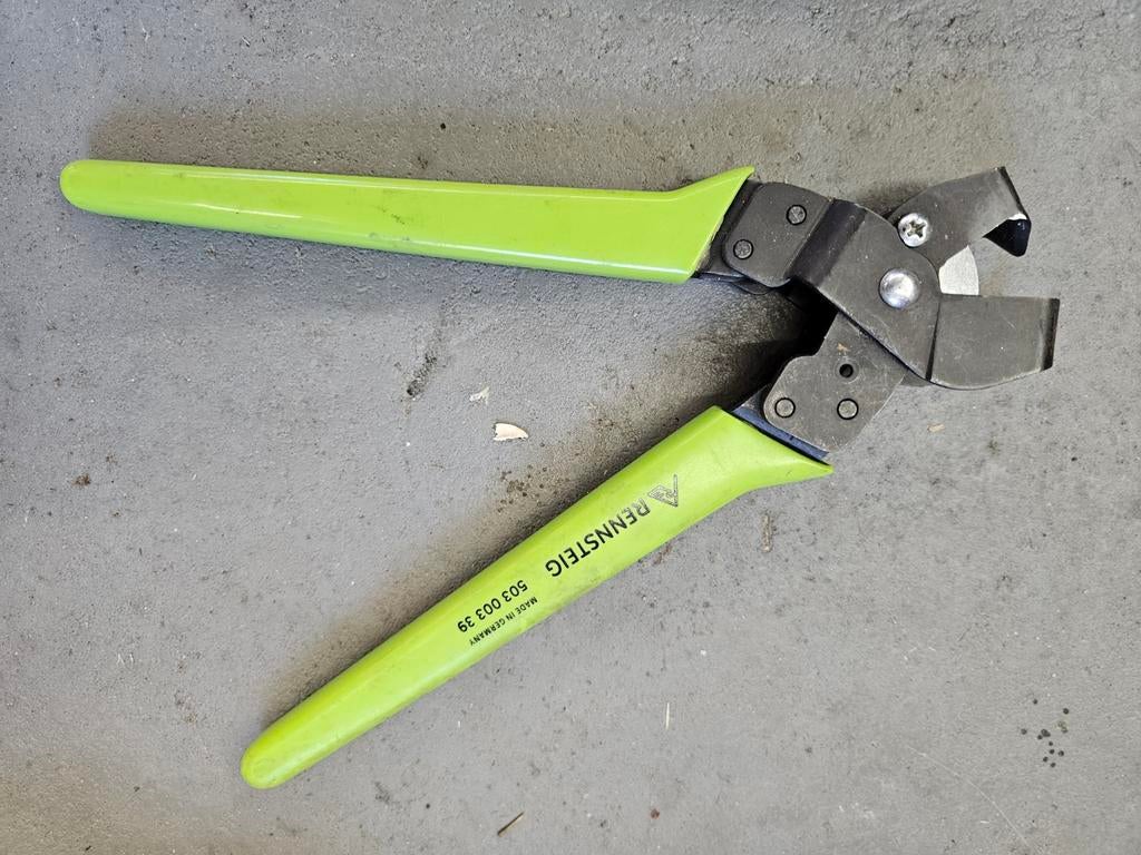 Rennsteig Kabelkniptang 503 003 39 - Gebruikt, Ophalen of Verzenden, Gebruikt