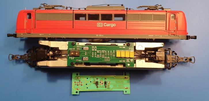 printplaat voor Roco H0 63638 DB BR151 e.a. 8polig LED, Hobby en Vrije tijd, Modeltreinen | H0, Nieuw, Locomotief, Gelijkstroom of Wisselstroom