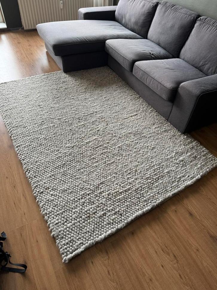 Ikea wollen vloerkleed, Huis en Inrichting, Stoffering | Tapijten en Kleden, Gebruikt, 150 tot 200 cm, 200 cm of meer, Rechthoekig