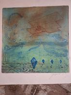 Ets plus etsplaat door graficus Jan henkel, Ophalen of Verzenden