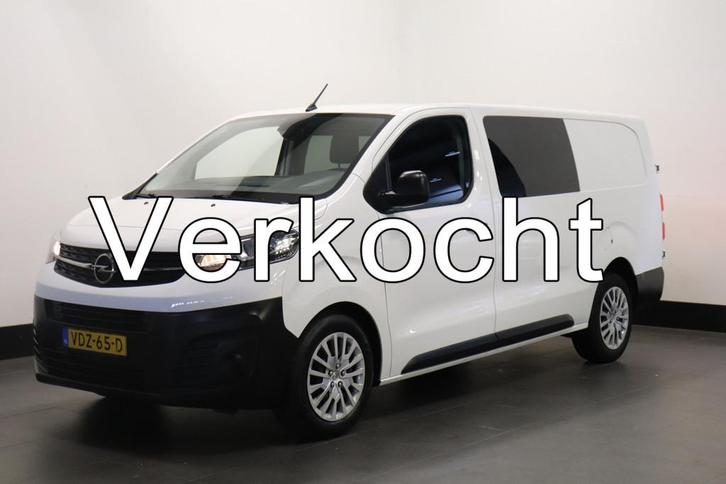 Opel Vivaro 2.0 CDTI 123PK L3 Dubbel Cabine EURO 6 - Airco -, Auto's, Bestelauto's, Bedrijf, Te koop, ABS, Airbags, Airconditioning