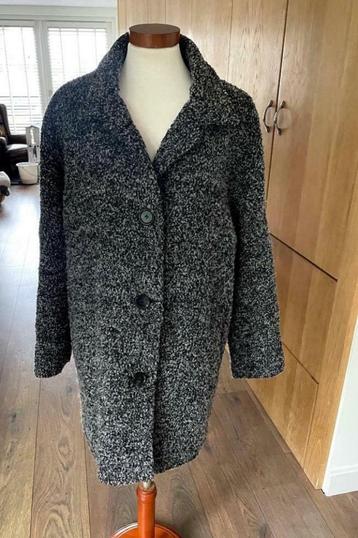 Flame boyfriend fit oversized Bouclé jas grijs ZGAN maat S beschikbaar voor biedingen