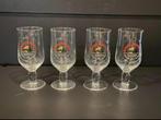 4x Bierglas Moretti, Ophalen, Zo goed als nieuw, Glas of Glazen, Overige merken