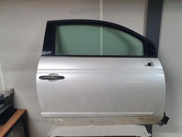 Fiat 500 deur rechts parelmoer 270/A beschikbaar voor biedingen