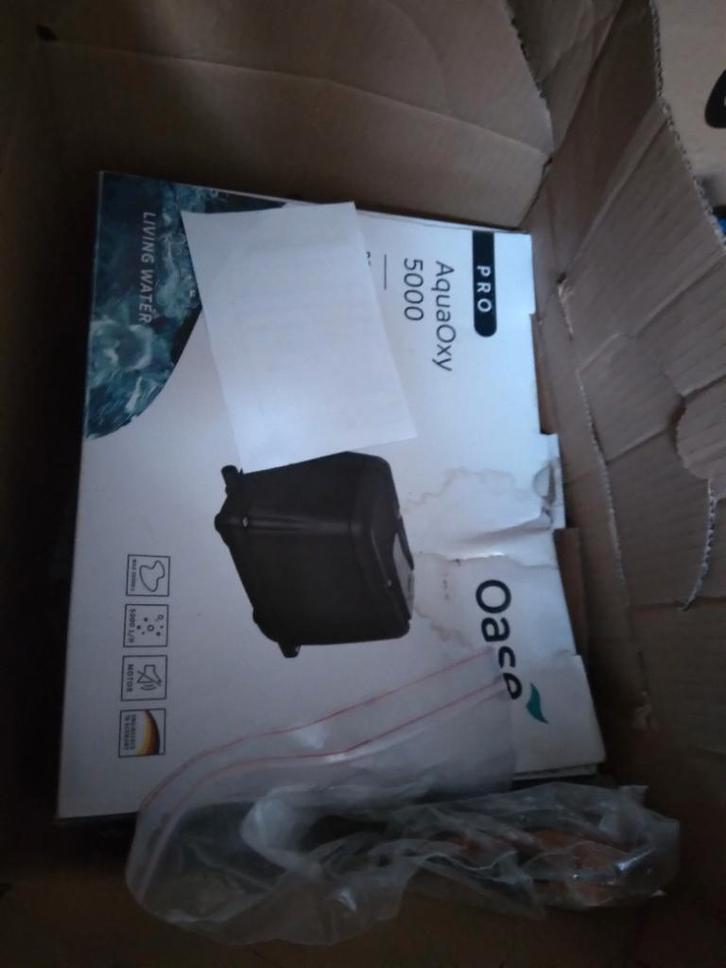 Vijver luchtfilter incl slangen en luchtstenen, Tuin en Terras, Vijver-toebehoren, Gebruikt, Overige typen, Ophalen