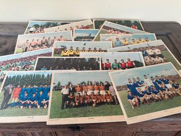 Vijftien elftalplaten Esso, 1958 beschikbaar voor biedingen