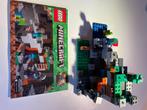 Minecraft LEGO set de zombiegrot 21141, Complete set, Ophalen of Verzenden, Lego, Zo goed als nieuw