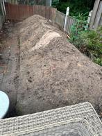 Ophoogzand ongeveer 4m3 GRATIS, Tuin en Terras, Zand, Ophalen, Gebruikt, Ophoogzand