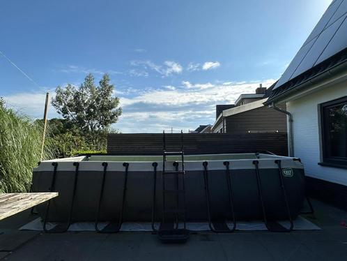 EXIT Zwembad 540x250x122 cm | Met Overkapping, Zandfilterpom, Tuin en Terras, Zwembaden, Zo goed als nieuw, Opzetzwembad, 120 cm of meer