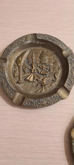 2x MESSING ASBAK, Antiek en Kunst, Antiek | Koper en Brons, Ophalen of Verzenden