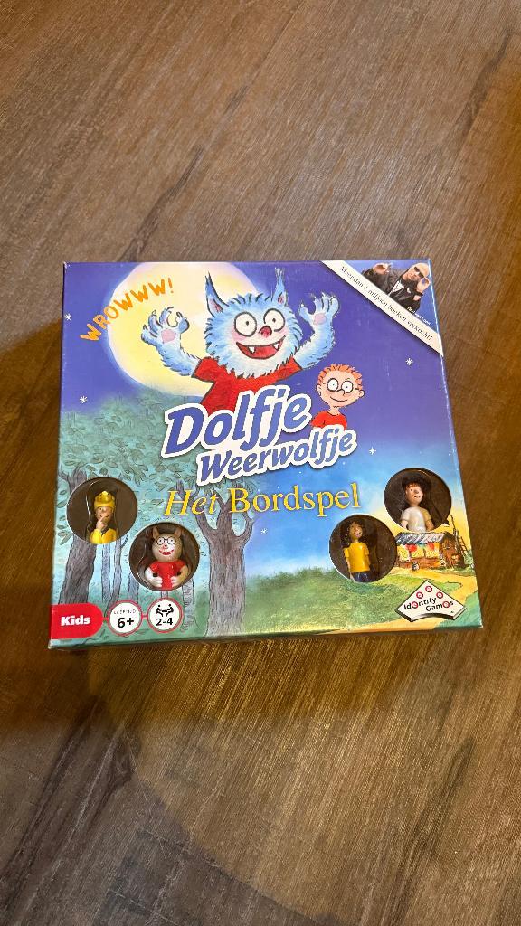 Dolfje Weerwolfje Spel, Hobby en Vrije tijd, Gezelschapsspellen | Bordspellen, Zo goed als nieuw, Een of twee spelers, Drie of vier spelers