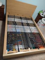 Malm bed 140x200, Leirsund lattenbodems en 4 lades, Huis en Inrichting, Slaapkamer | Bedden, Ophalen, Wit, Tweepersoons, 140 cm