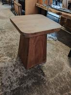 Bijzettafeltje (outlet), Minder dan 55 cm, Rond, Nieuw, Hout