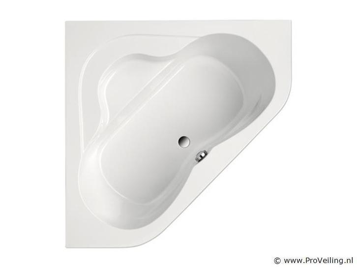 Online Veiling: Hoekbad Jesslin - 40,5x140x140cm, Huis en Inrichting, Badkamer | Complete badkamers, Nieuw