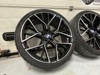 20inch BMW 811M Style Breedset Velgen Nwe Michelin TMPS 5x12, Banden en Velgen, Gebruikt, Personenwagen, Ophalen of Verzenden