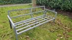 Loungebank 3 zits van Garden Impressions met nw kussens, Ophalen, Zo goed als nieuw, Aluminium