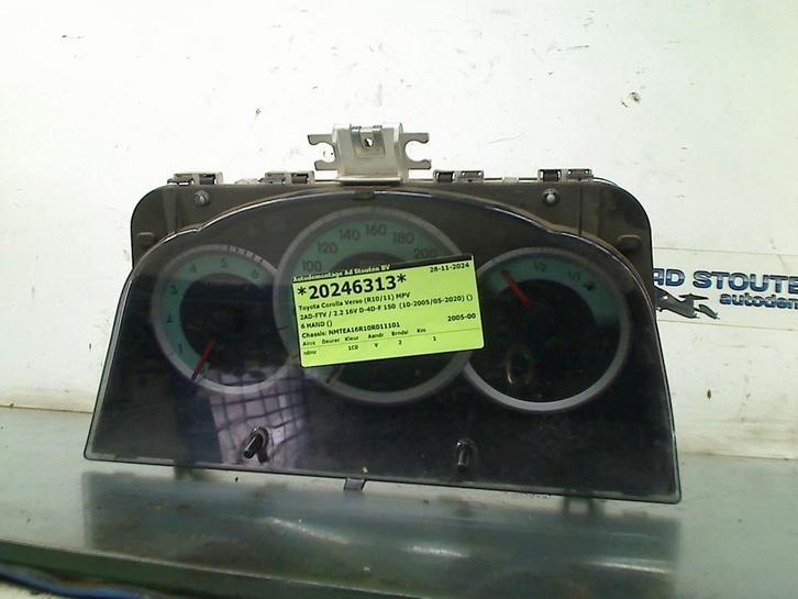 Km Teller Toyota Corolla Verso (R10/11) 2005 mb2574303100, Auto-onderdelen, Dashboard en Schakelaars, Toyota, Gebruikt