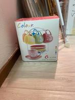 set kop en schotels, Huis en Inrichting, Keuken | Servies, Ophalen, Overige materialen, Zo goed als nieuw, Overige stijlen