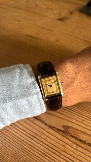 Cartier Tank Must de Cartier – Ref. 681006 – Grote maat beschikbaar voor biedingen
