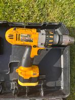 DeWalt Boormachine met 4 Accu's en Oplader, Doe-het-zelf en Verbouw, Gereedschap | Boormachines, Ophalen, Gebruikt, Boormachine
