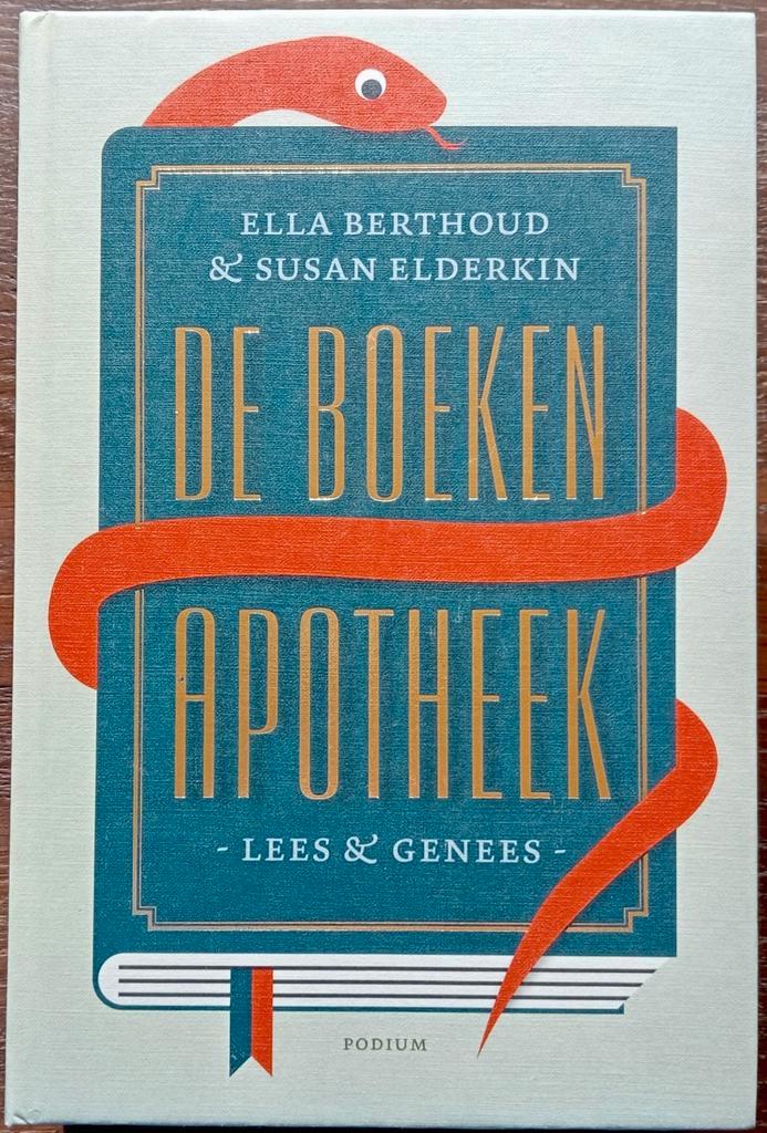 Elderkin & Berthoud - De boekenapotheek boeken apotheek, Boeken, Overige Boeken, Zo goed als nieuw, Ophalen of Verzenden
