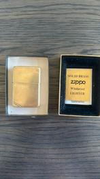 Koperen Zippo, Verzamelen, Ophalen of Verzenden, Gebruikt, Aansteker