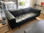 2 x lederen 2 zits bank., Ophalen of Verzenden, Zo goed als nieuw, Minder dan 150 cm