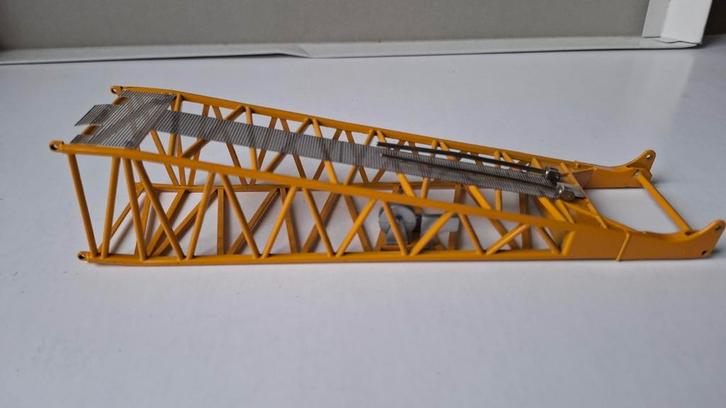 WSI Lading Mastdeel jib Liebherr LR1400, 1/50, Hobby en Vrije tijd, Modelauto's | 1:50, Gebruikt, Hijskraan, Tractor of Landbouw