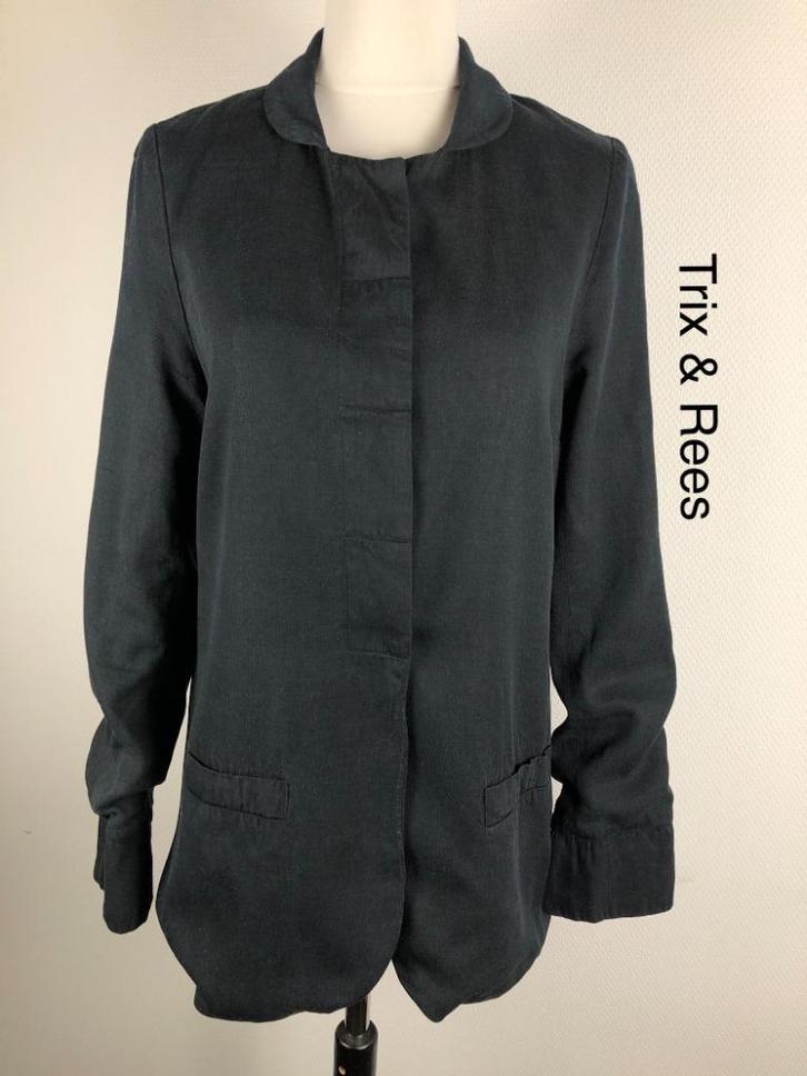Trix & Rees Blazer  (mt: 38) 16,3/8777, Kleding | Dames, Jasjes, Kostuums en Pakken, Zo goed als nieuw, Maat 38/40 (M), Grijs