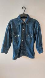 Levis Vintage Clothing oversized big E denim Western shirt, Kleding | Dames, Blouses en Tunieken, Ophalen of Verzenden, Zo goed als nieuw