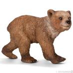 Schleich 14687 grizzly beer jong, dierfiguur, Ophalen of Verzenden, Zo goed als nieuw, Wild dier, Beeldje of Figuurtje