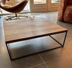 Linteloo Log design salontafel 80x80 cm, Ophalen, 50 tot 100 cm, Natuurlijk design, 50 tot 100 cm