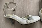 Ana Sousa witte echt leren pumps met leuke details maat 38, Gedragen, Ana Sousa, Ophalen of Verzenden, Wit