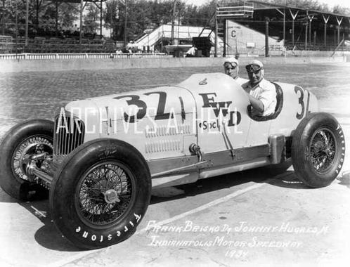 FWD Special driver Frank Brisko 1934 Indianapolis 500 Indy 5, Verzamelen, Automerken, Motoren en Formule 1, Nieuw, Auto's, Verzenden