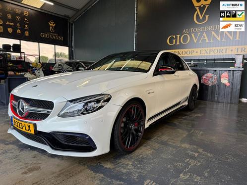 Mercedes-Benz C-klasse AMG 63 S Edition 1 inruilen is mogeli, Auto's, Mercedes-Benz, Bedrijf, Te koop, C-Klasse, 360° camera, ABS