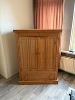 Grenen TV kast, Ophalen, Gebruikt, 100 tot 150 cm, Minder dan 100 cm